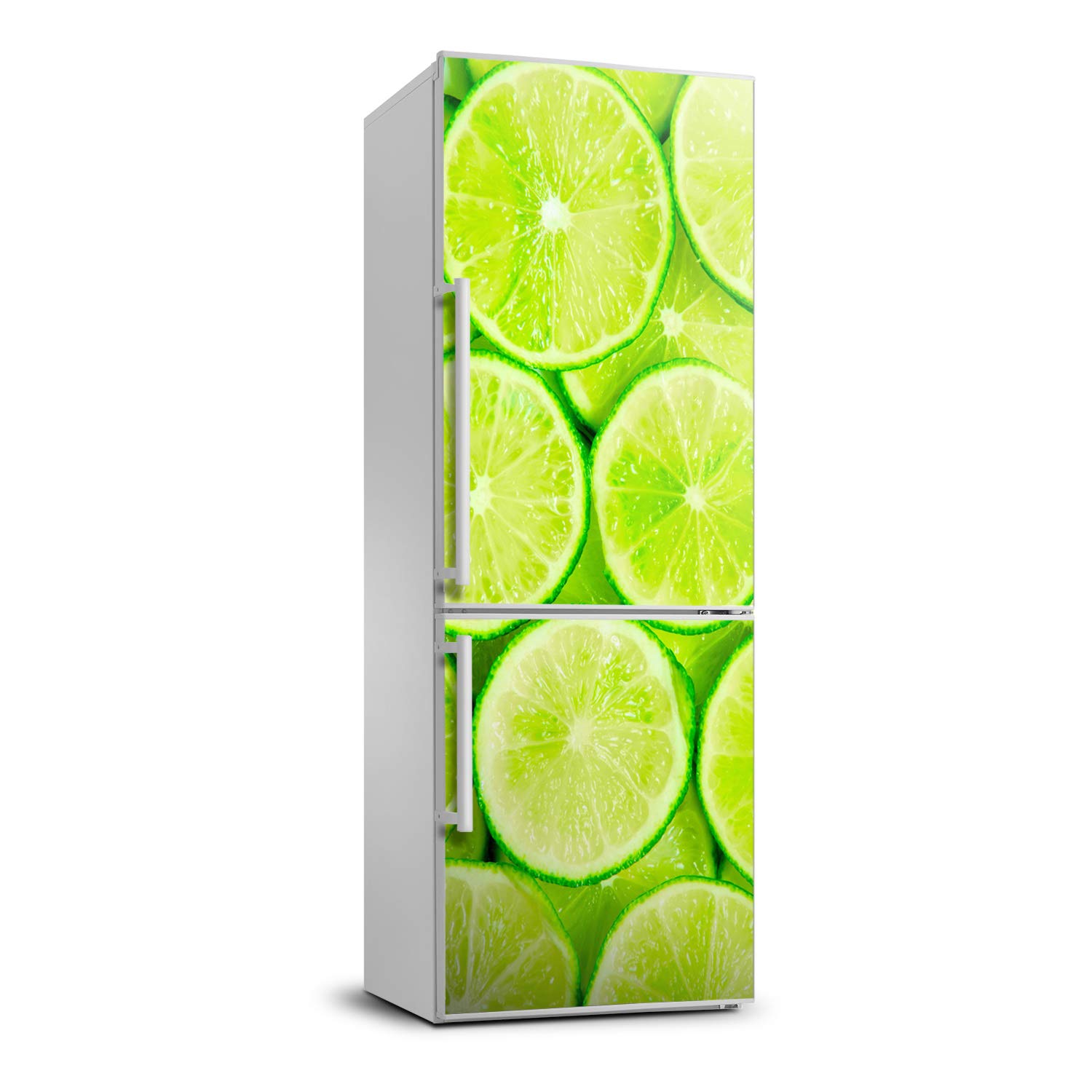 Pegatinas de refrigerador de 60x180 cm película autoadhesiva pared cocina limas