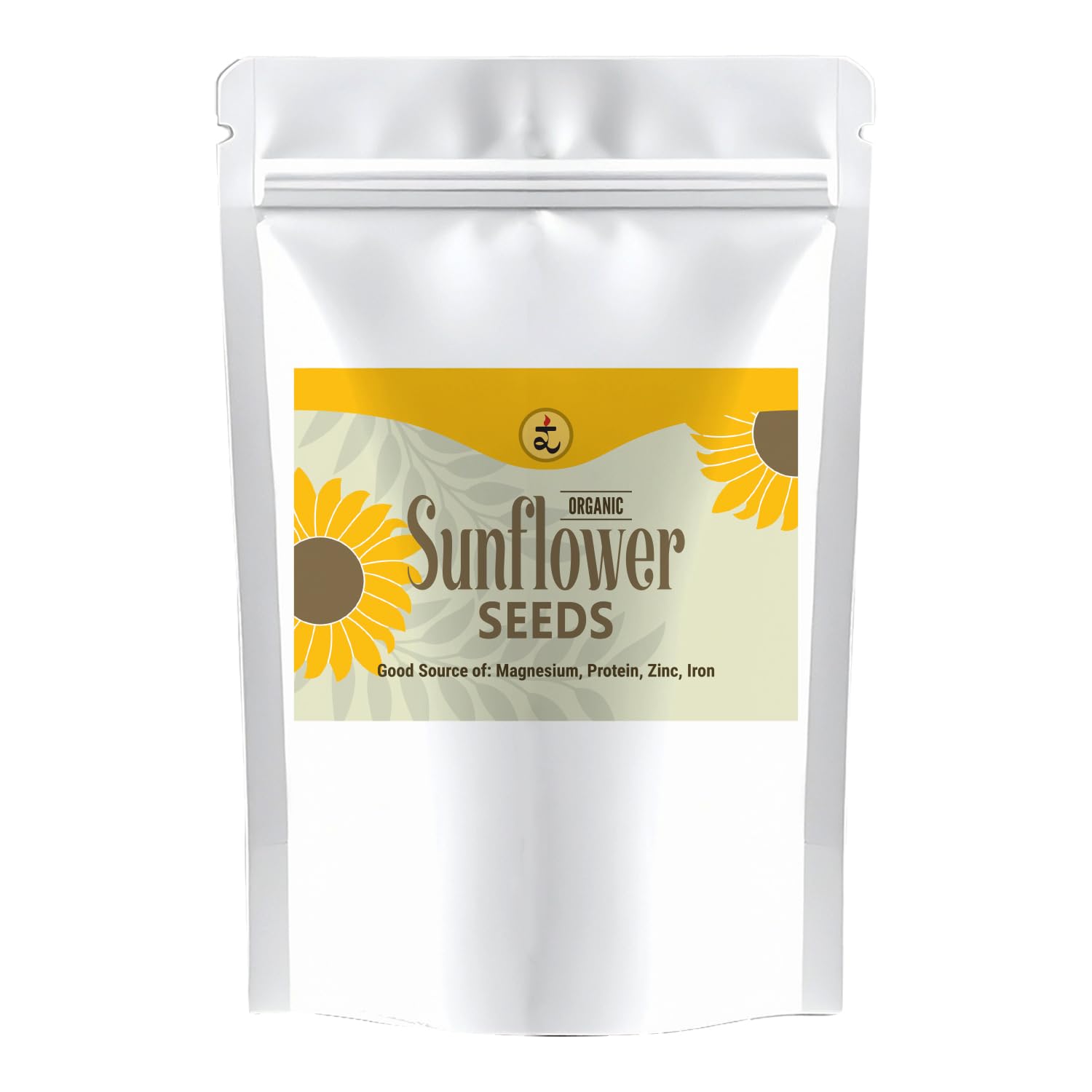 Rootz Organics Sunflower Seeds Peeled Organic 250g - Edible Roasted Superfood with Omega 3 Fatty Acids, Fiber, Protein, Antioxidants, Minerals, Vitamin Rich Plant Based (250 Gm)