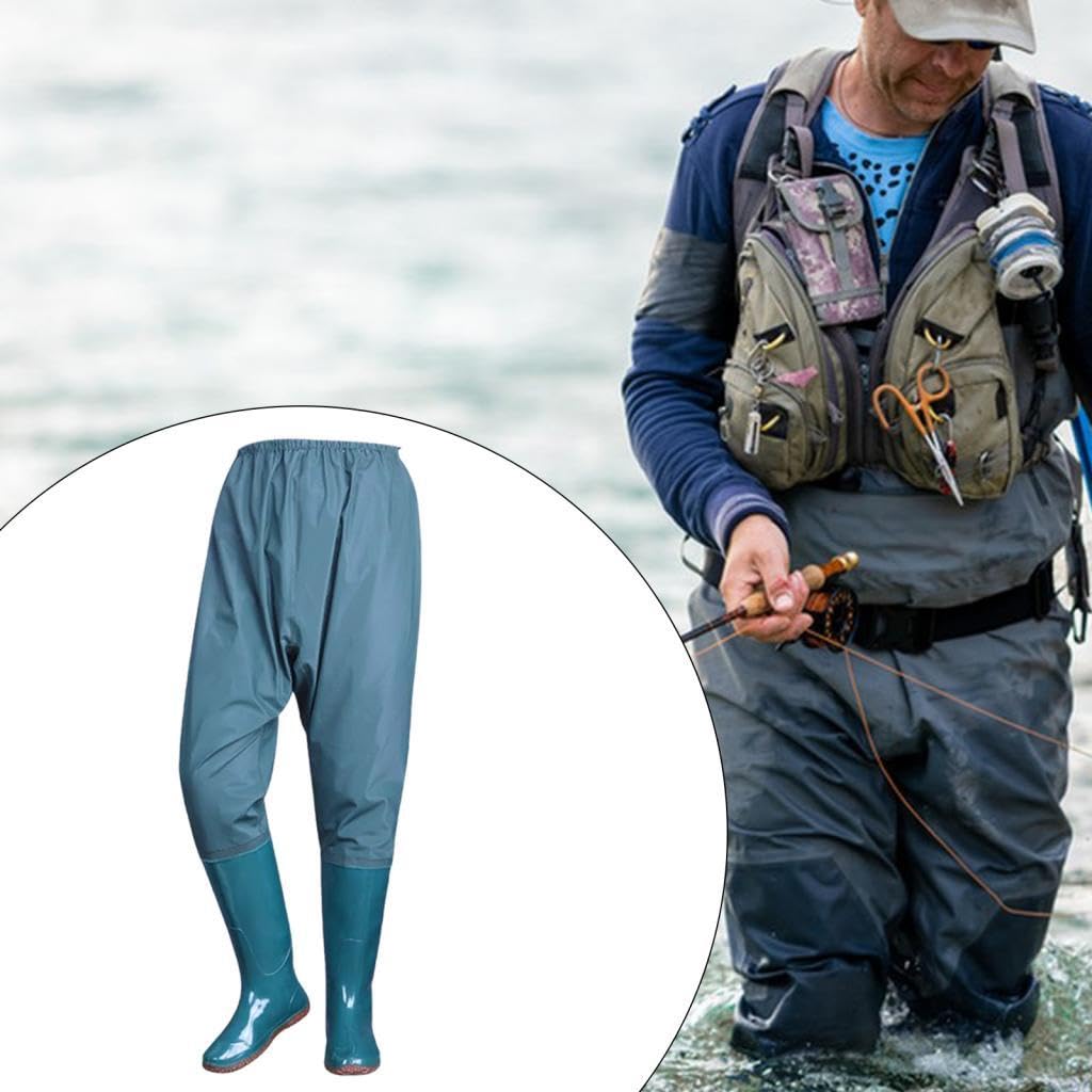 Pesca Hip Waders Caccia Uomini Donna Trampoliere Elastico Cintura Pantaloni Wading 40