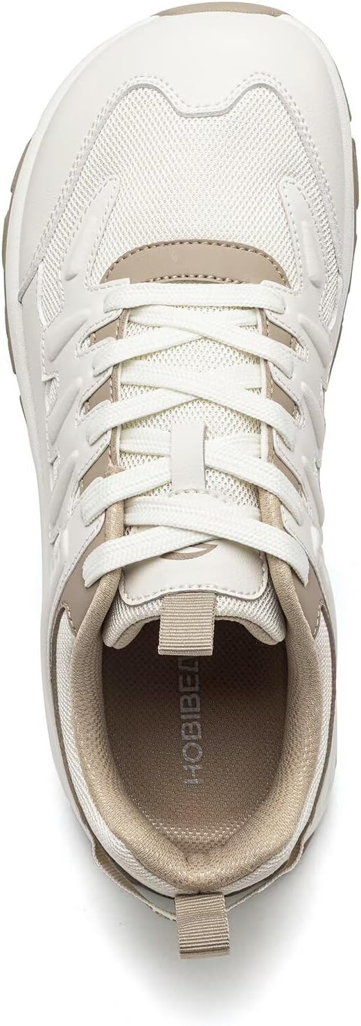 HOBIBEAR Unisex Wide Toe Athletic Shoes Minimalist Comfort Sneaker for Men Women Casual