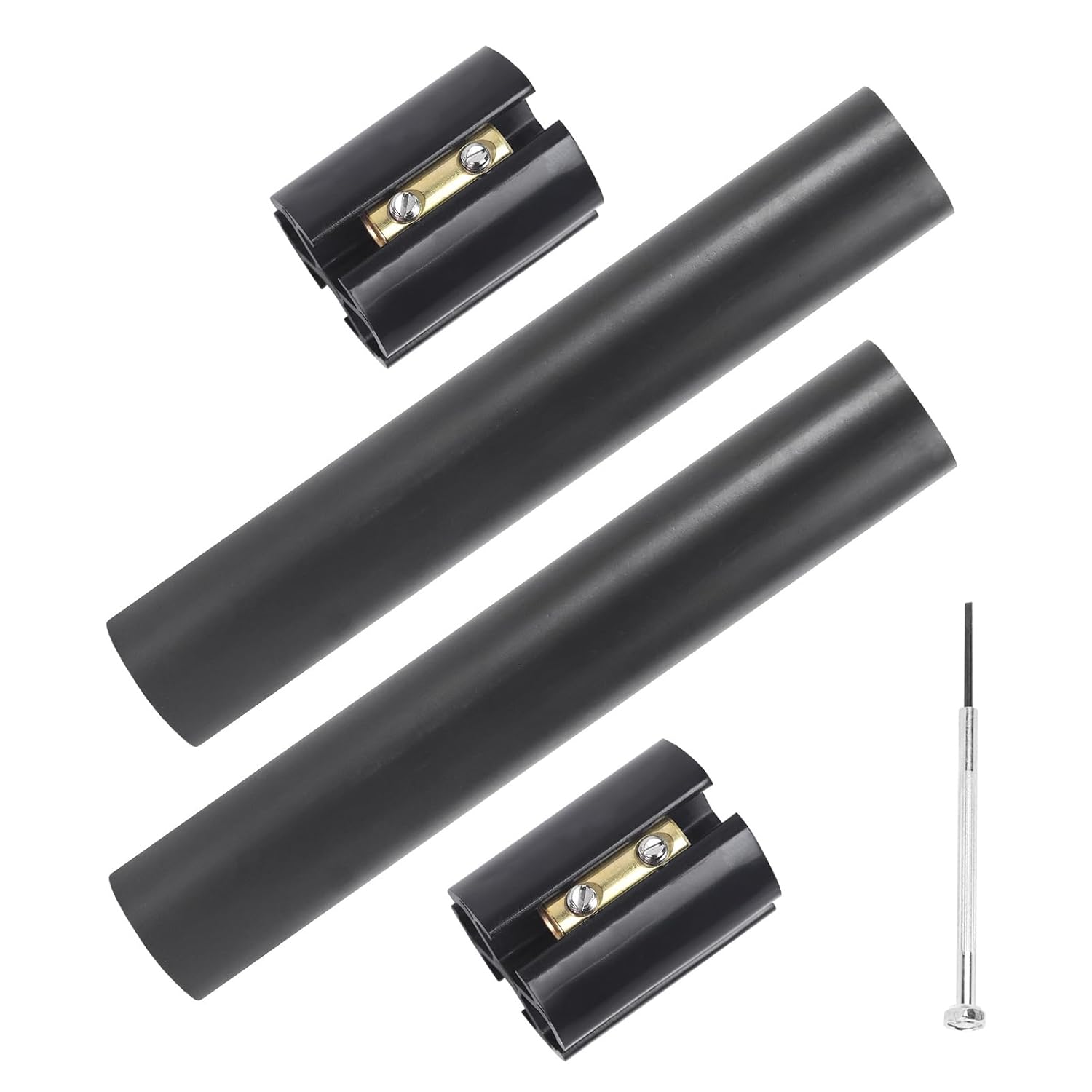 2 Sets Underground Wire Splice Kit for 14/3 to 8/3 Range Direct Burial Uf Wire Handle up to 600 Volts Maximum, Includes Splice Connectors and Heat, Shrink Tubing Electrical Cables