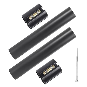 2 Sets Underground Wire Splice Kit for 14/3 to 8/3 Range Direct Burial Uf Wire Handle up to 600 Volts Maximum, Includes Splice Connectors and Heat, Shrink Tubing Electrical Cables