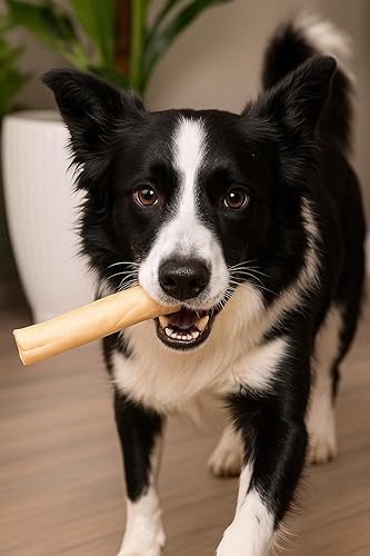 Miniatura 2 de Pet Factory 100% fabricado en Estados Unidos carne de res de 5 pulgadas, rollos de chips masticables para perros, sabor natural, 5 unidades1 paquete