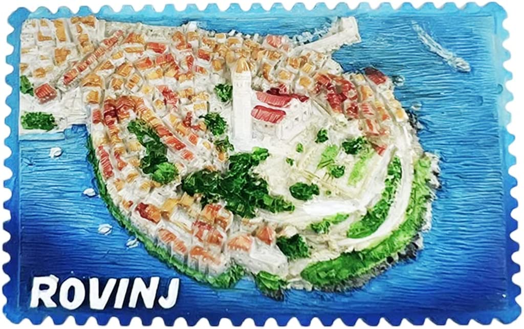 Altko Rovinj Croatia Rovinj Magnet Fridge Refrigerator Magnet Decoration Sticker Souvenir Resin Crafts Kitchen Whiteboard