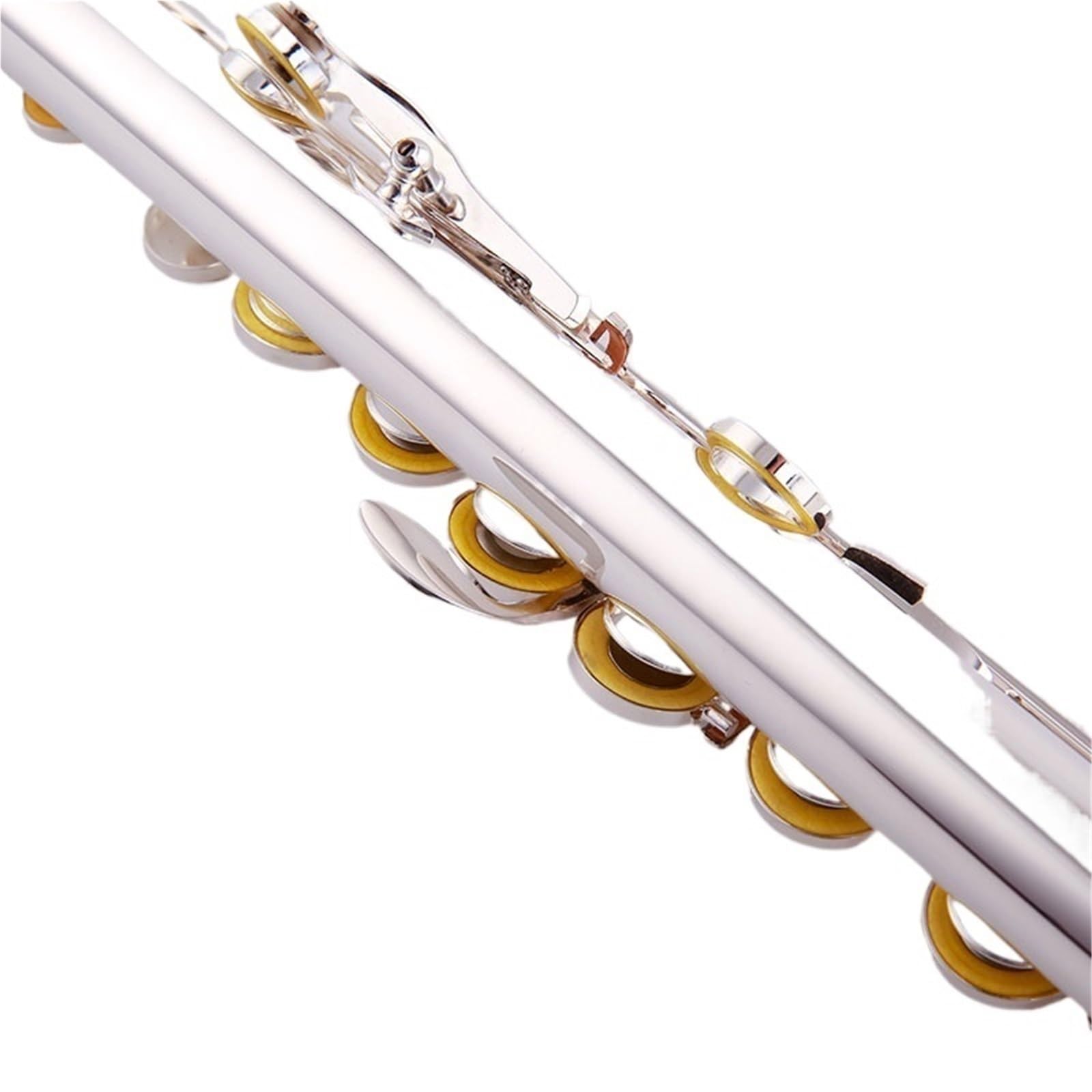 Flauto Da Studente Flauto Strumento In Argento 17 Fori Aperti(925 silver material)
