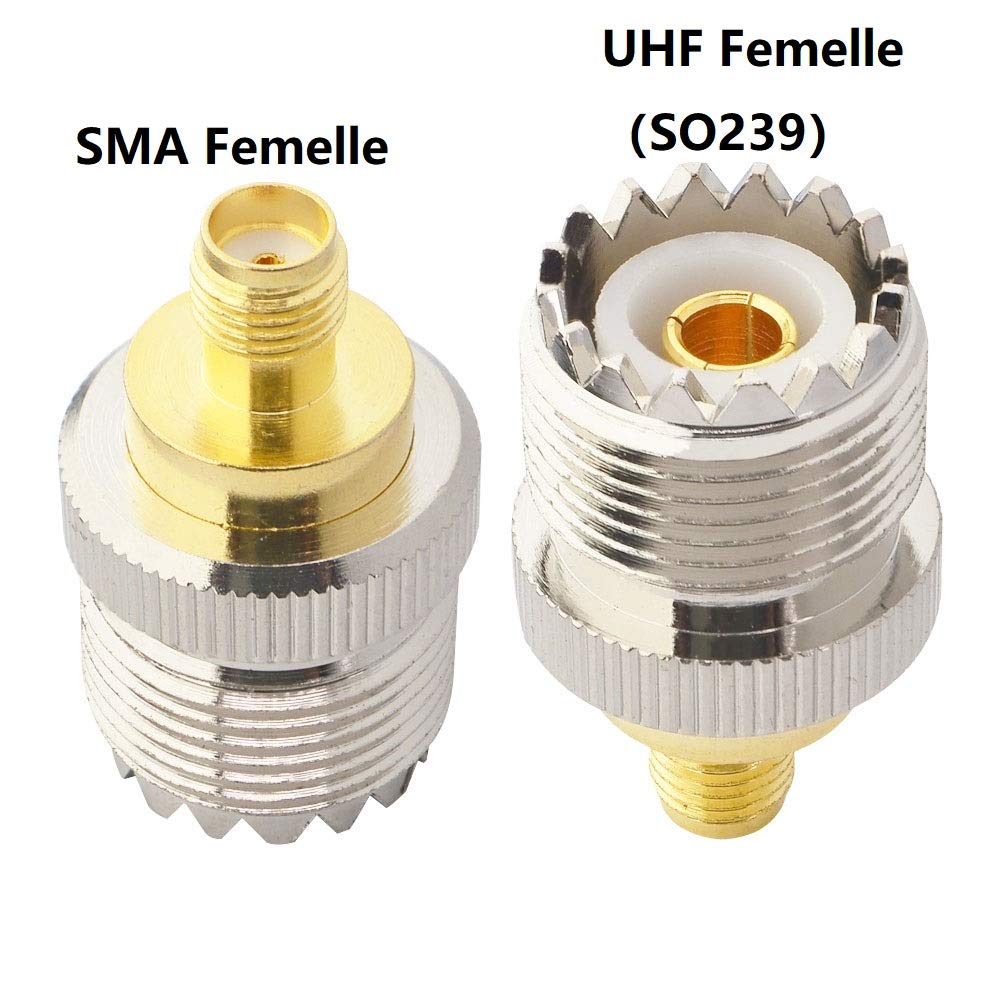SMA A BNC Kits Adaptador Coaxial RF Conector Coaxial Macho Hembra Reemplazo De Combinación 4/8