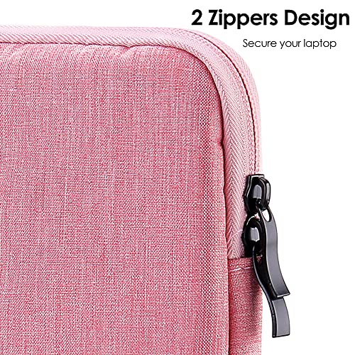 ProElife 13-Inch Laptop Sleeve Case for 2026-2022 MacBook Air 13.6 inch M5 M4 M3 M2 & MacBook Neo 13'' A18 Pro, Pro 13'' M2 Chip Accessory Water-Resistant Bag Traveling Carry Cover Case (Pink) by ProElife - Image 8