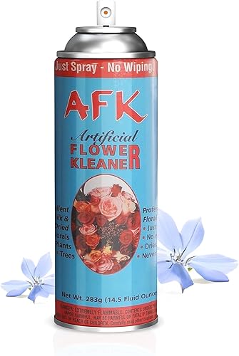 Spray limpiador de flores de seda para plantas y flores artificiales, aerosol removedor de polvo para plantas falsas, hojas y decoración, limpiador