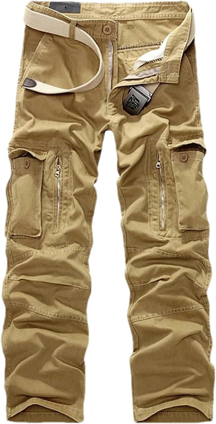 Men Cargo Pant Camouflage Cotton Workout Men Trousers Spring Autumn for Man