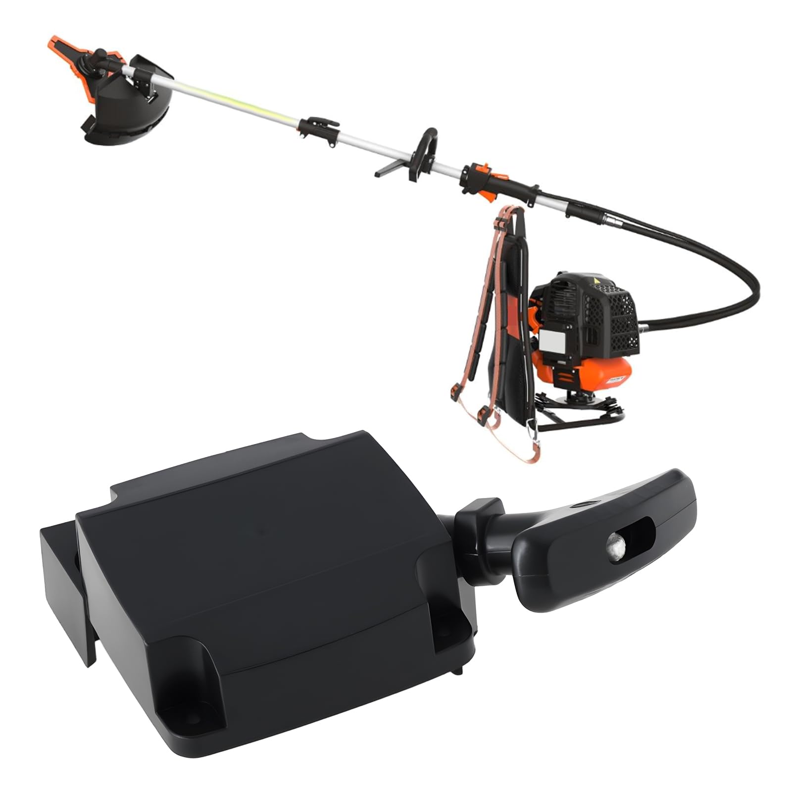 Arranque de Retroceso para Cortacésped Compatible con Fuxtec FX-MS152 FX-MS152E FX-WP152 FX-MT252