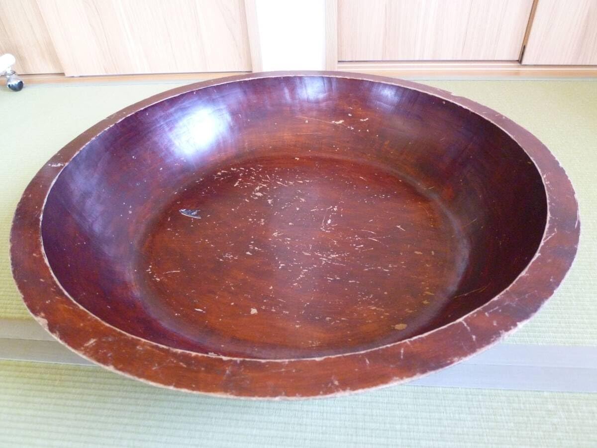 古道具屋さん＊大きいこね鉢＊江戸時代の味わい深いこね鉢・そば