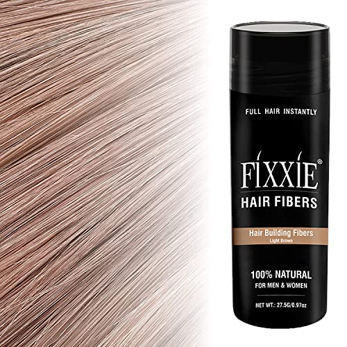 Light Brown Hair Fibres with Applicator + Comb, 27.5g X 3 Bottles - Image 4