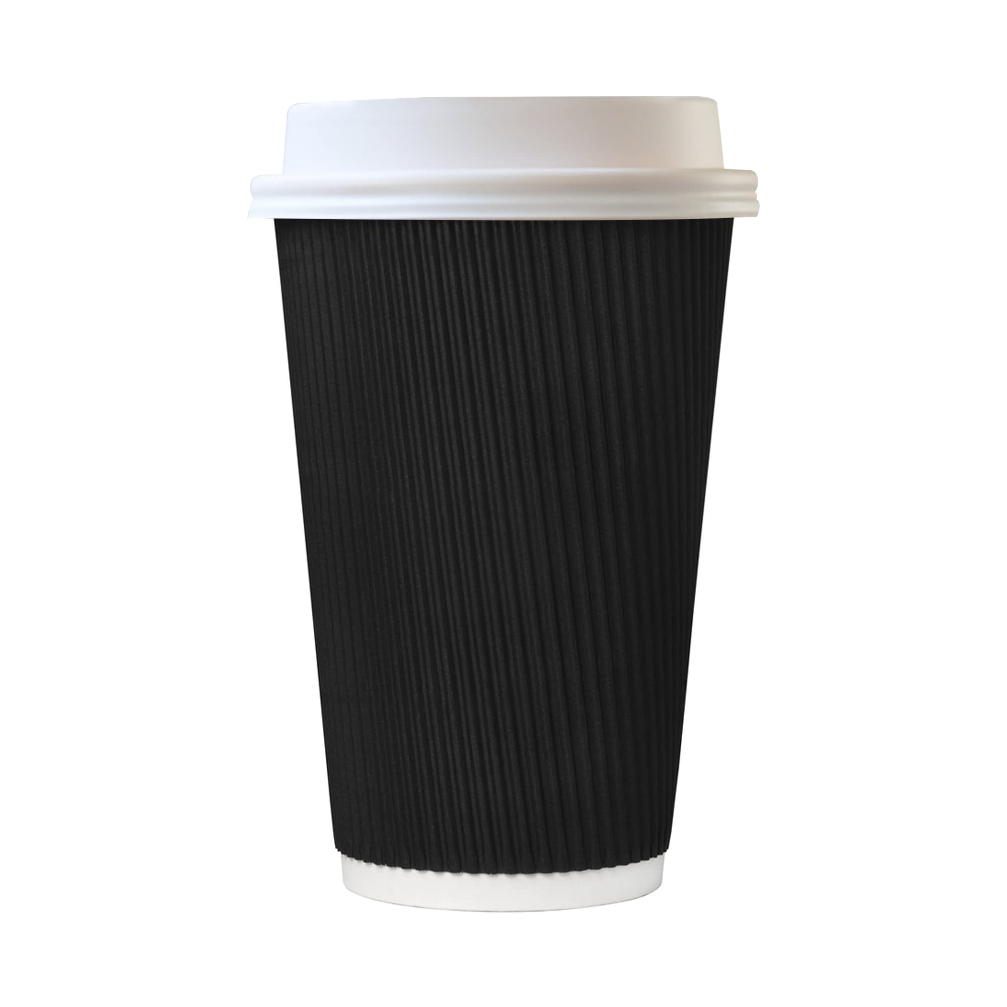 We Can Source It Ltd – 12oz Disposable Kraft Ripple Paper Cups with ...