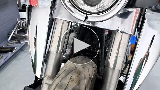 Amazon.com: HCmotorku Motorcycle Fork Mount Wind Deflectors