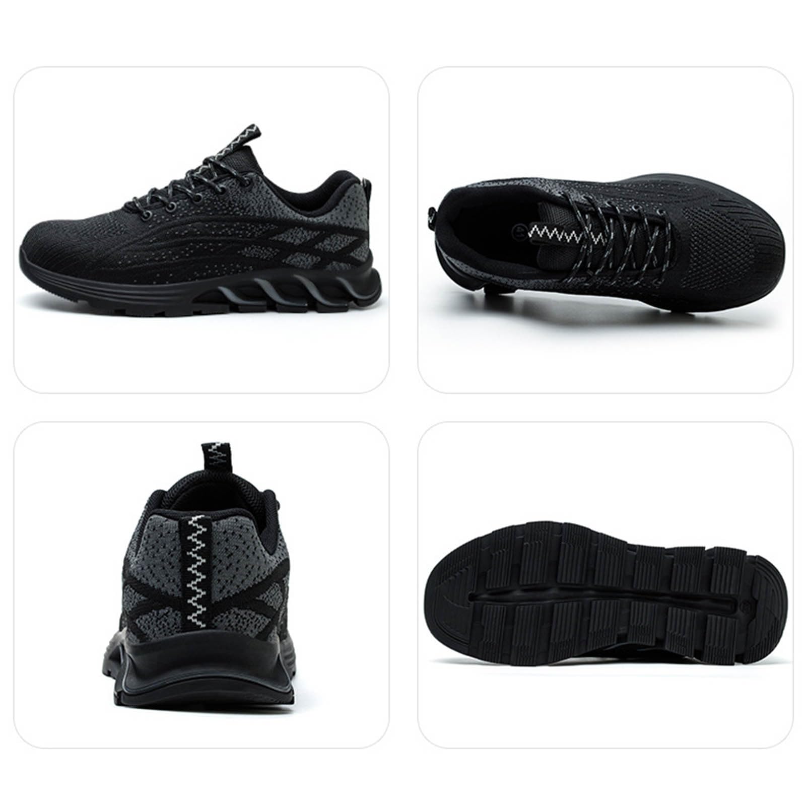 Zapatillas para Correr Hombre casa Zapatos para Caminar Zapatillas de Deporte Slip On ultracómodos Trekking Tenis Caminar Bambas Gimnasio Correr Gimnasio Atlético Trabajo