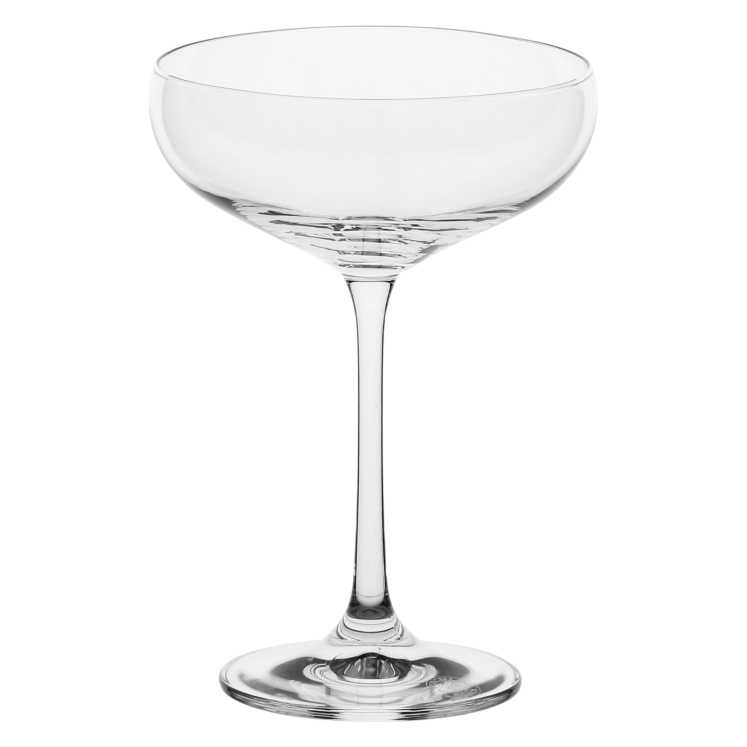 LA PORCELLANA BIANCA - Coppa Cocktail in vetro, capacità 290ml, collezione Novello