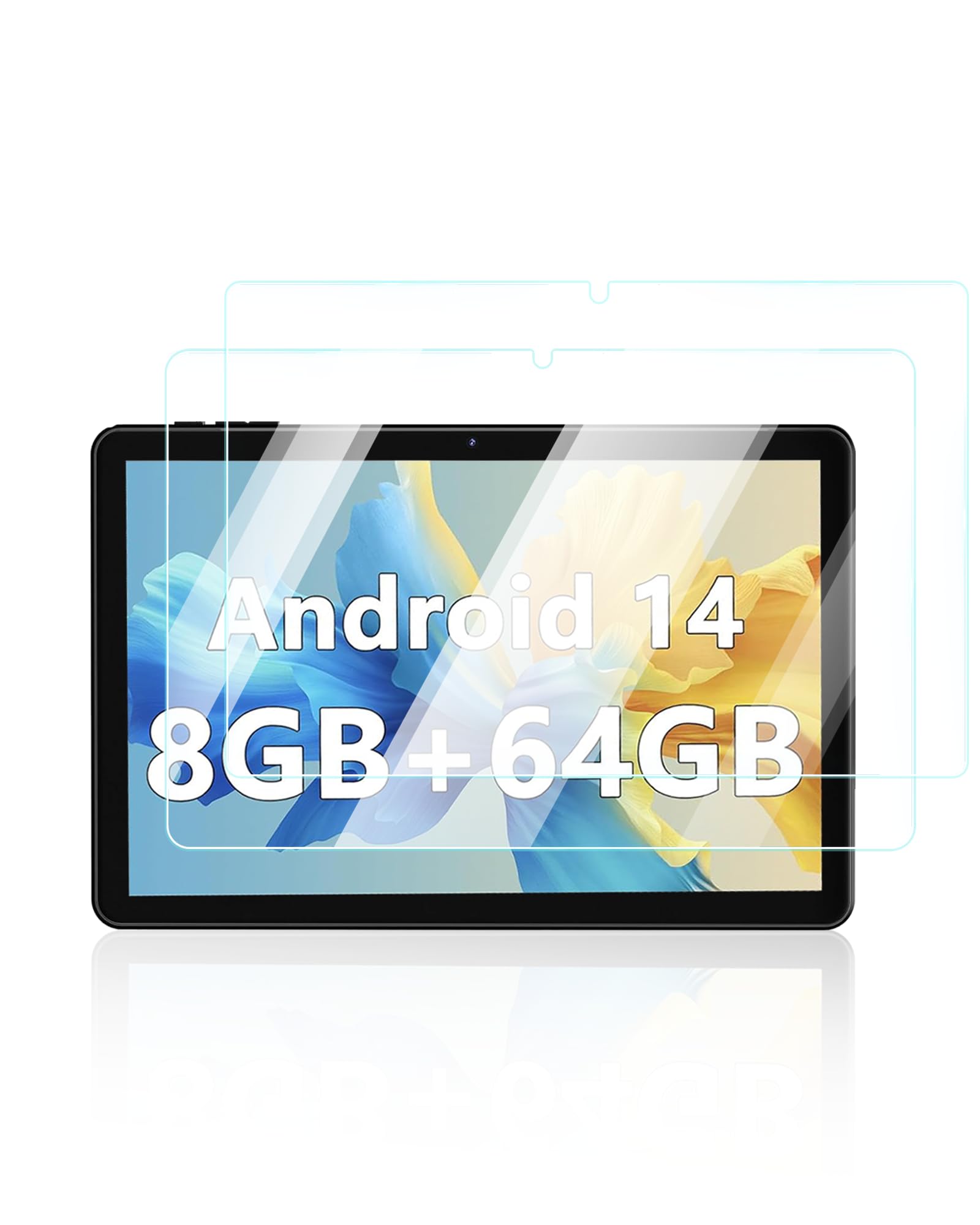 Screen Protector for Coopers YQ10S Android 14 Tablet 10 Inch 2024 New,Anti-Scratch 9H Hardness Touch Sensitive 2.5D Rounded Edges Bubble Free Easy to