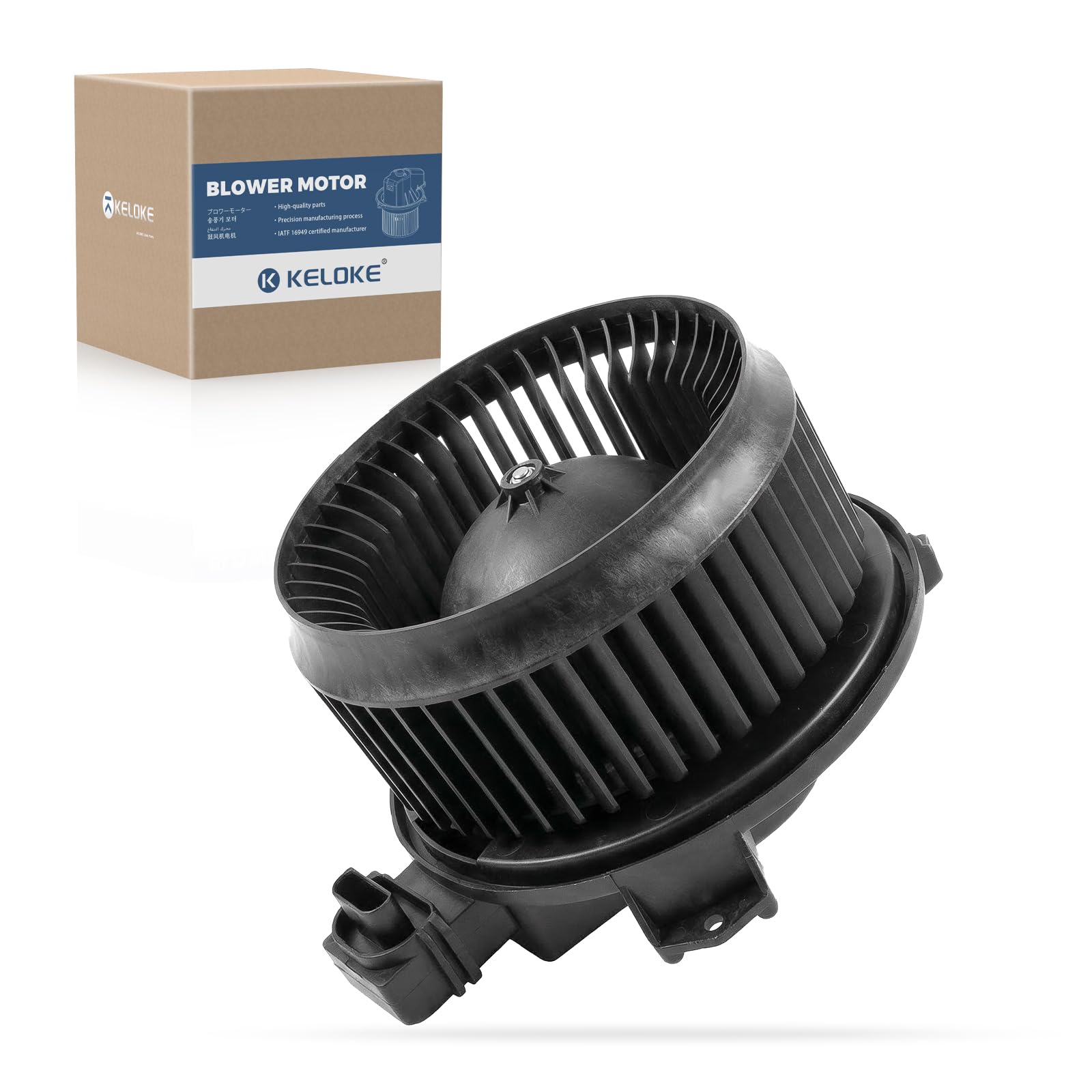 KELOKE Front HVAC Heater Blower Motor Fan Compatible with Ford &amp; Lincoln | Edge 2015-2024, Fusion 2013-2020 &amp; MKX 2016-2018, MKZ 2013-2020, Continental 2017-2020, Nautilus 2019-2023, DG9H19846AB