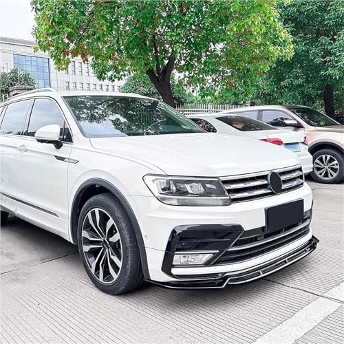 Diffuseur split avant pour Tiguan MK2 protégeant le pare-choc avec style - 4
