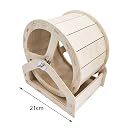 BNF®Hamster Exercise Wheel Chinchilla Gerbils Indoor Guinea Pig Pet Supplies|Pet Supplies | Small Animal Supplies | Exercise & Toys|1 Hamster Running Wheel gallery image