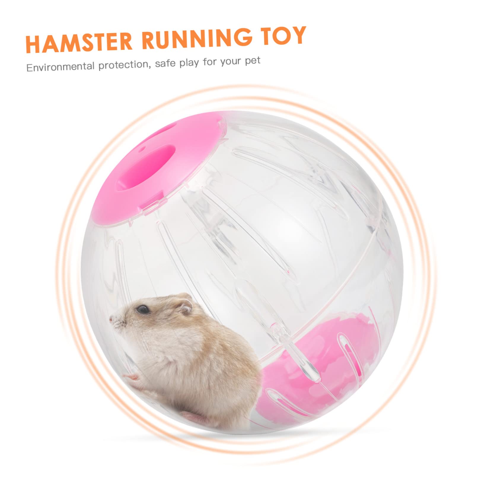 Balle Exercice pour Hamster Jouet De Course Balle De Jeu pour Hamster Et Écureuil Exercice Anti-morsures