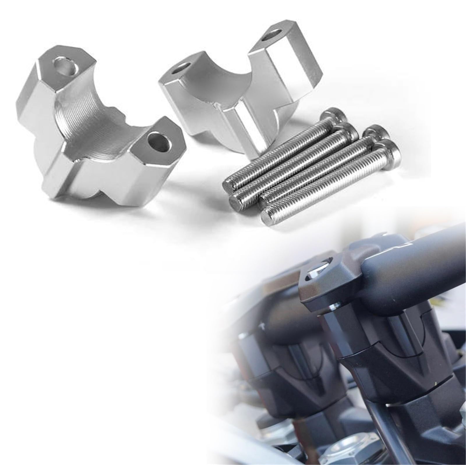 Réhausser le guidon de S1000R pour soulager le dos et les poignets