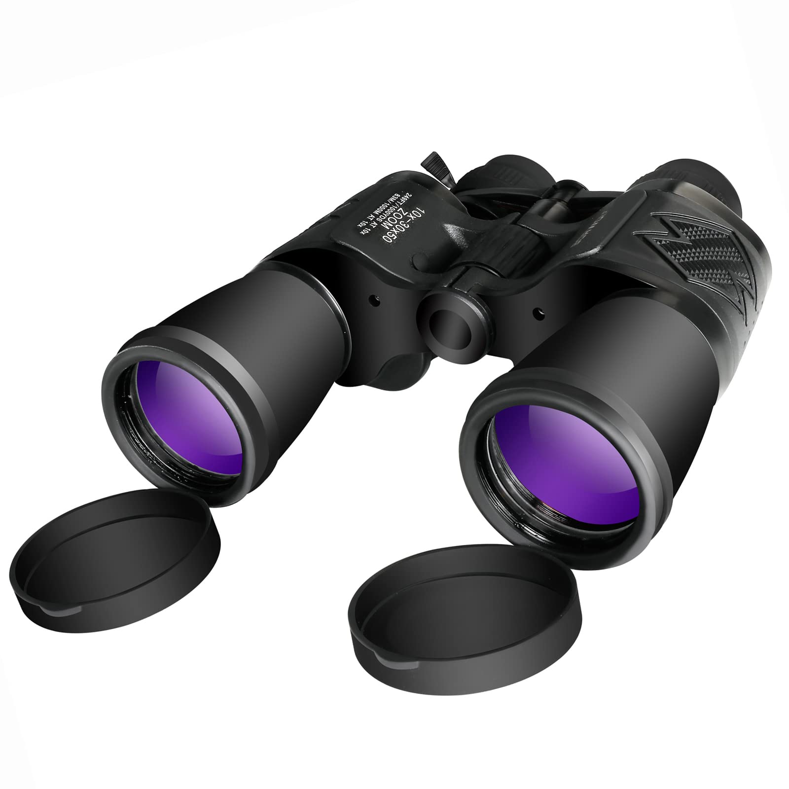 10-30X50 High Magnification HD Long Range Zoom 10X-30X Magnification Hunting Telescope Wide Angle Binoculars …