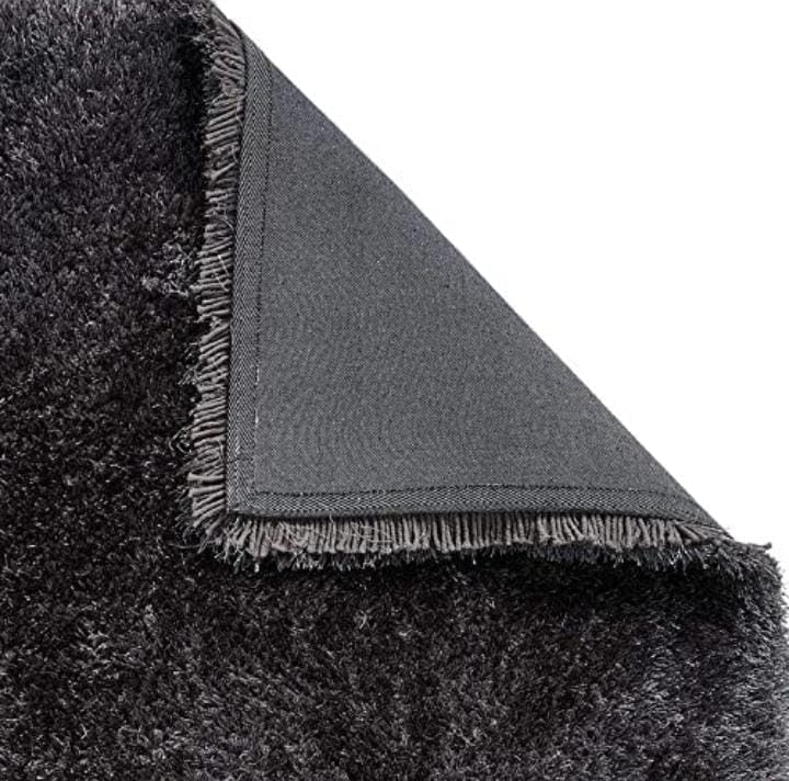 Image of Shaggy Carpet for Living Room 8 X 11 FEET Fluffy Plush Area Rug, Thick Fur Floor Carpet Modern Cozy Rug for Home Decor, Kids Room Bedside Hall, Durable Comfortable Shaggy Rug (Grey,)