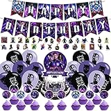 Black Panther Party Supplies,The Black Panther2 Birthday Party Decorations Include Black Panther...