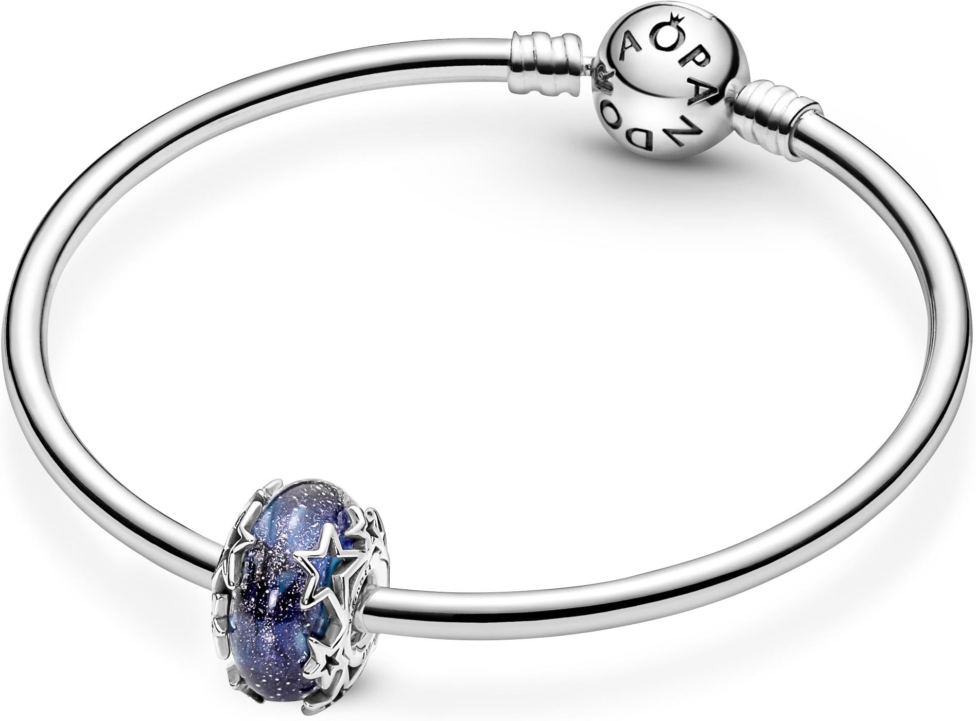 Pandora Galaxis Blau & Stern Murano-Glas Charm 790015C00 Pendente