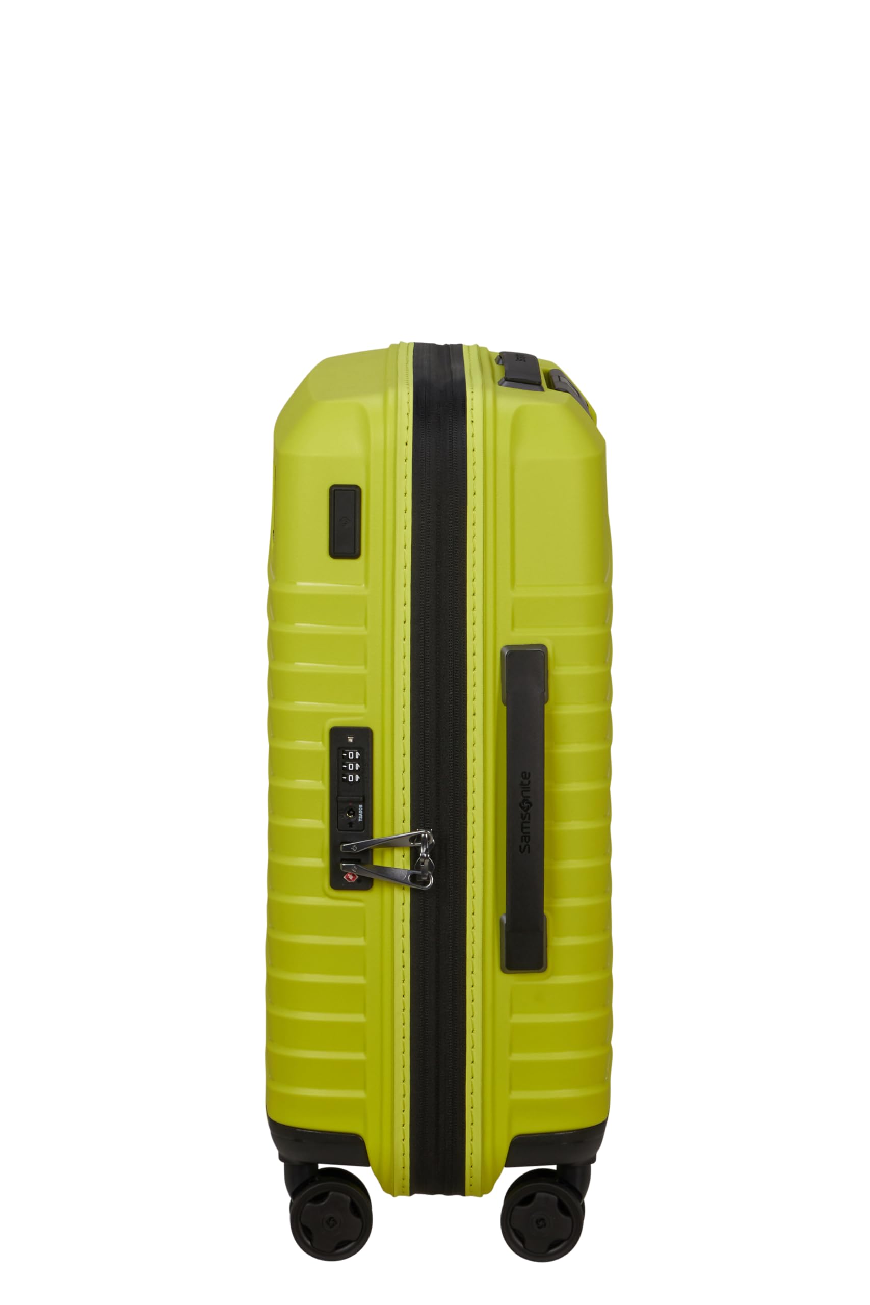 Samsonite Intuo - Spinner S, Explable Hand -off, 55 cm, 39/45 L, dimensioni (lime)