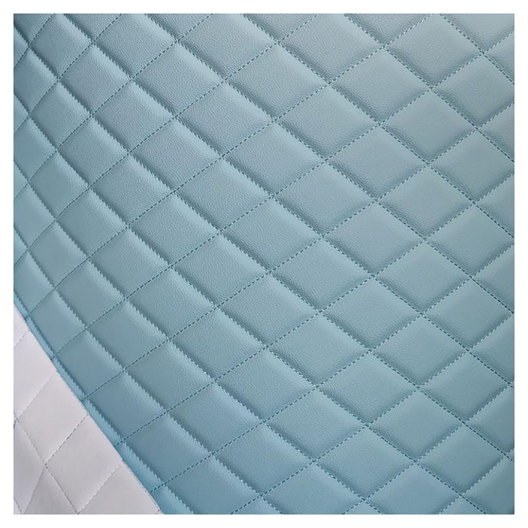 Diamond Quilted Foam Faux Leather Vinyl Fabric Upgraded Non Slip Backed DIY Automotive Headliner Furniture Upholstery Headboards Fabric 63" Wide (Size: 63x39.4inch,Colour: Cream)