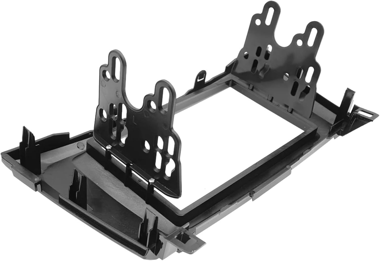 2 Din Car Audio Frame Kits DVD Panel Fascia Adaper Kit Radio Frame Facia Compatible for 2014 X-Trail Qashqai