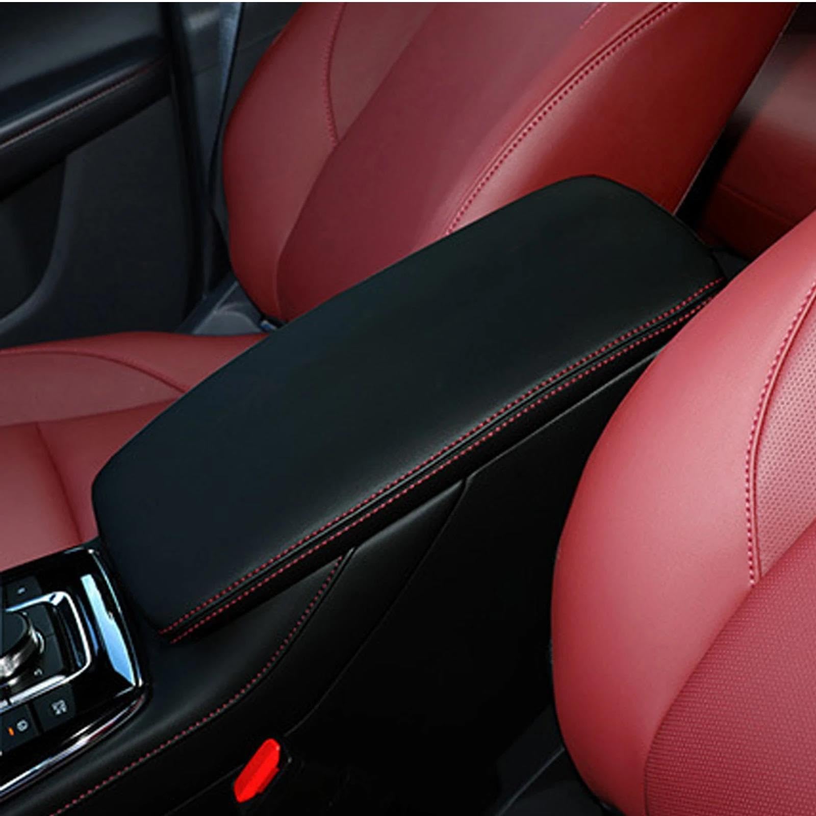 Auto-Armlehnenbezug Aus Mikrofaser-Leder Für Mazda Für CX-30 2020–2022