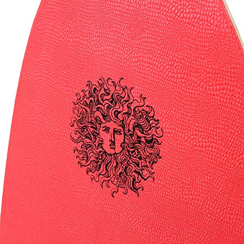 KONA SURF CO. Blaster Wood Skimboard for Kids and Adults in Red/White sz:41in