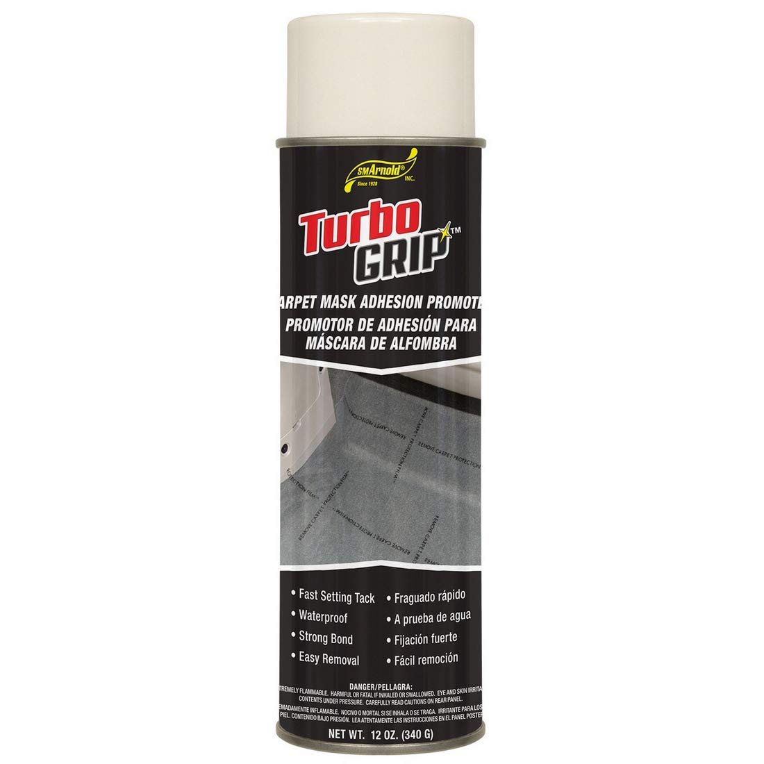 S.M. ArnoldSM (66-220) Turbo Grip Carpet Mask Adhesion Promoter - 12 oz.