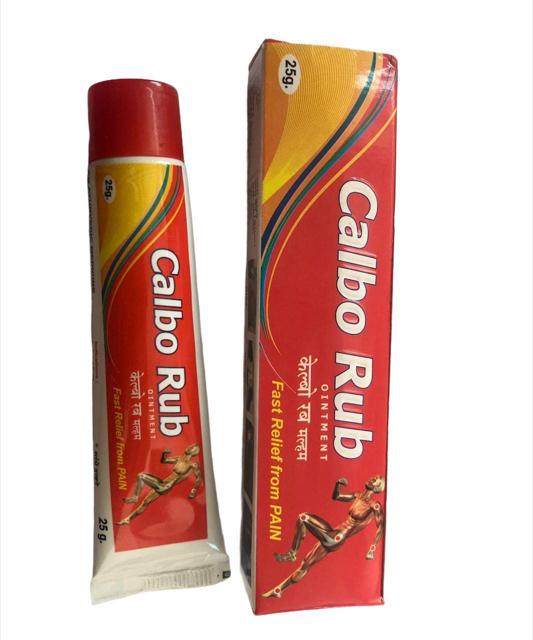 CALBO RUB Ointment Pack of 6 (25 Gm) (Blue)