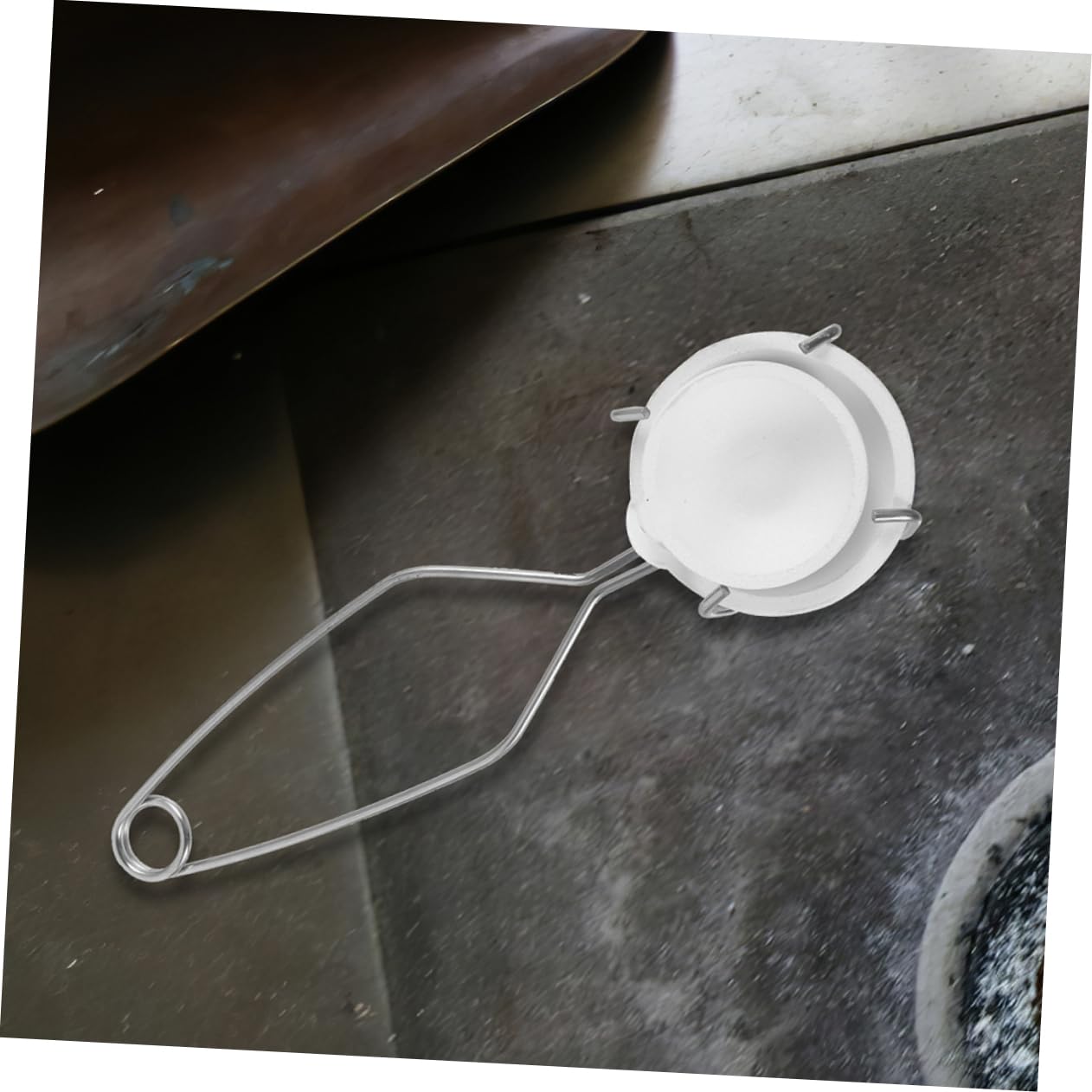 SEWACC 1Set Metal Melting Kit with Crucibles and Tongs for Casting Durable Metal Smelting Tools for Jewelry Making and Foundry Use