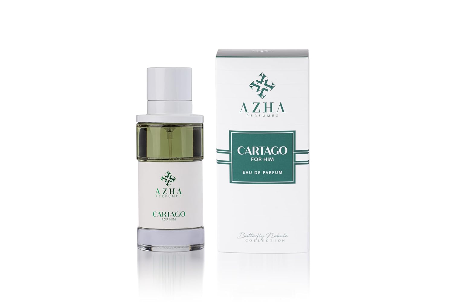 Azha Cartago Eau De Parfum Spray for Men - 100ML Floral-Spicy Fragrance with Pink Pepper, Rose, Jasmine, Amber & Musk | Long-Lasting, Versatile Day to Evening Scent - Image 2