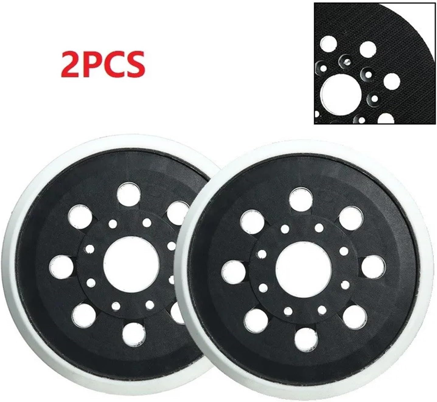 ZVHZQEMMT 5 Inch 125mm Sanding Pad Hook and Loop Replacement Backing Pad for GEX125-1AE PEX 220A Sander Polishing Disc Lucky