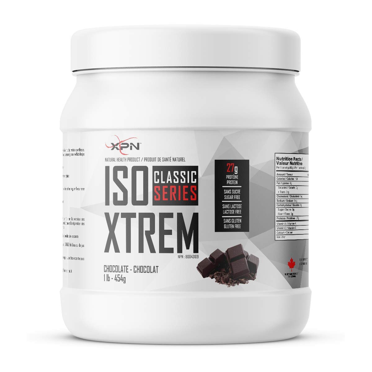 XPN - Pure Iso - Whey Protein Isolate Powder - 27g per Serving