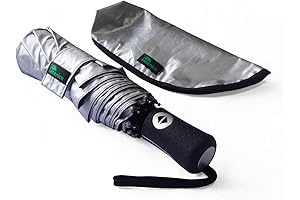 UPF 50+ UV Protection Umbrella, Sun Protection Travel Umbrella Ultra Light Weight