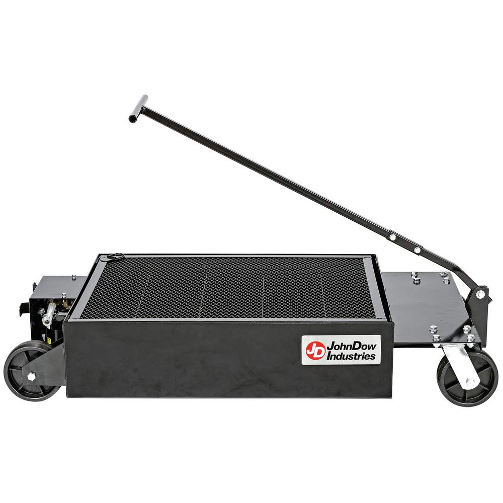 John Dow Dynamics LP5 25-Gallon Low-Profile Portable Oil Drain With Electric Evacuation Pump