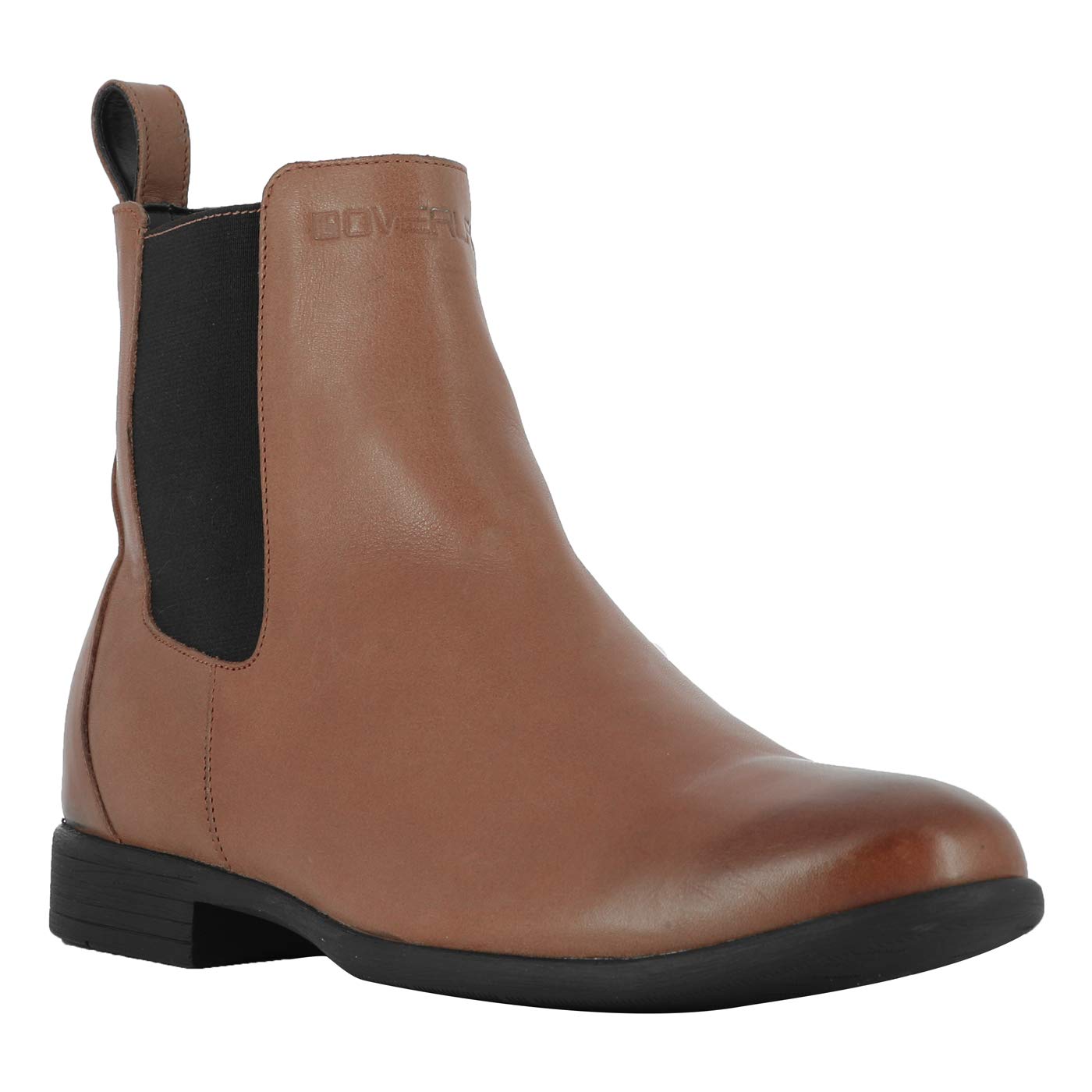Overlap Chelsea - Zapatos para hombre, color beige, talla 42