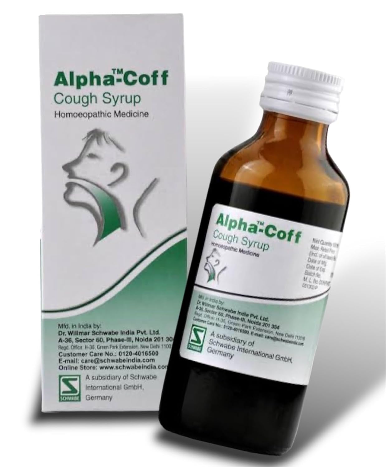 Schwabe Alpha Coff Cough Syrup 100ml SET OF 1 Bottle Amazon.in