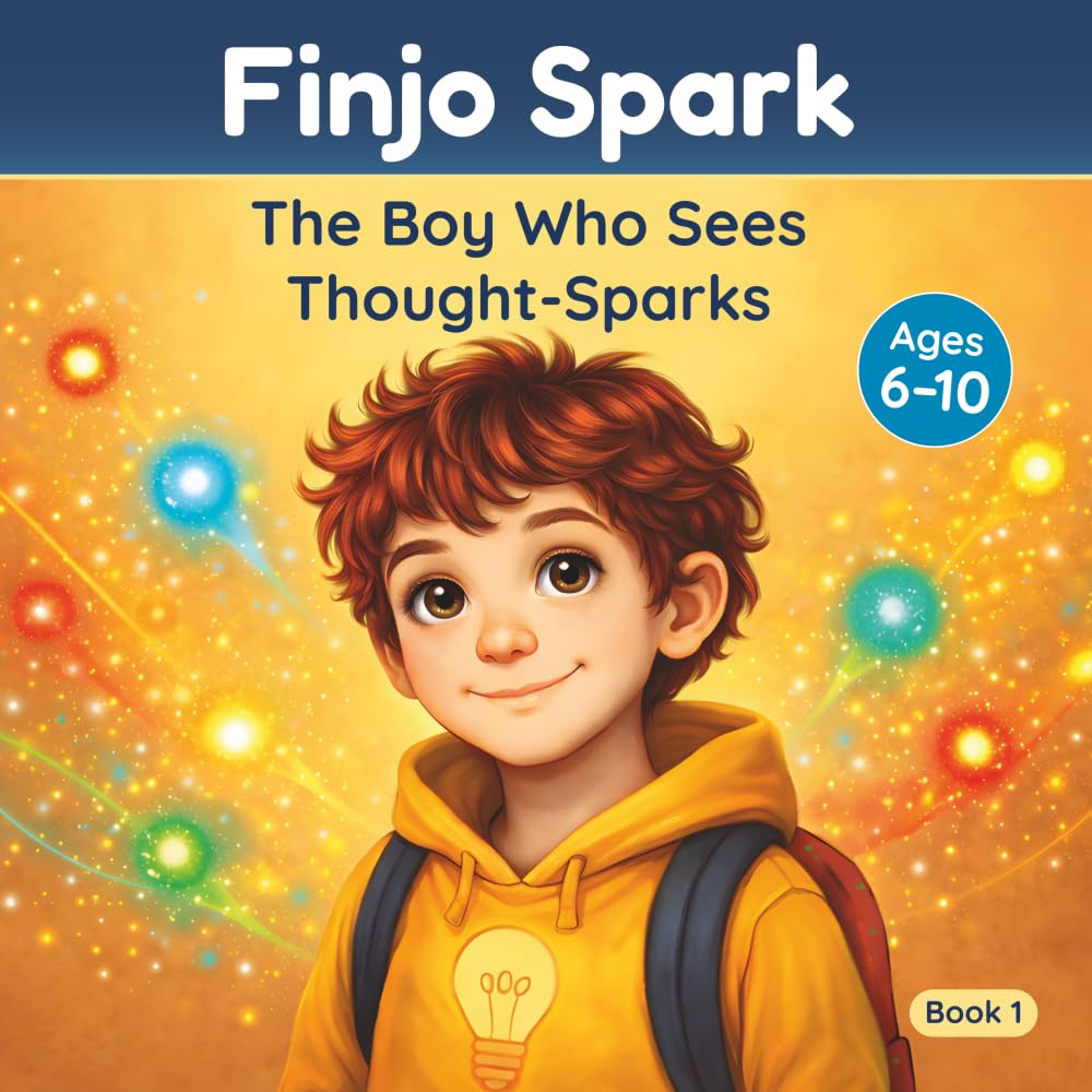Finjo Spark – The Boy Who Sees Thought-Sparks: A Read-Aloud Children’s Book About Feelings, Courage and Friendship