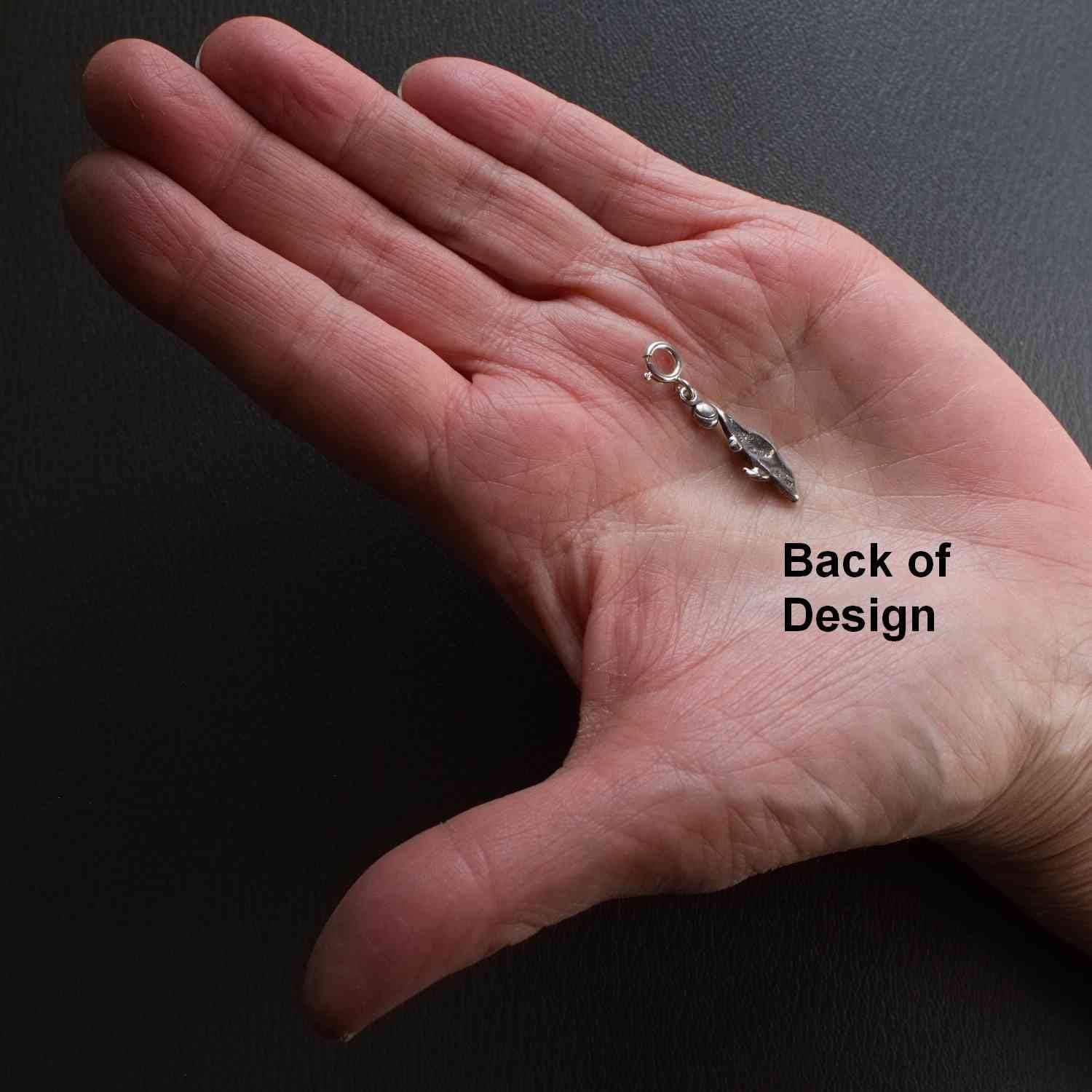 Sterling Silver Possum Charm for Charm Bracelet - Opossum Gifts for Women - Handcrafted in the USA