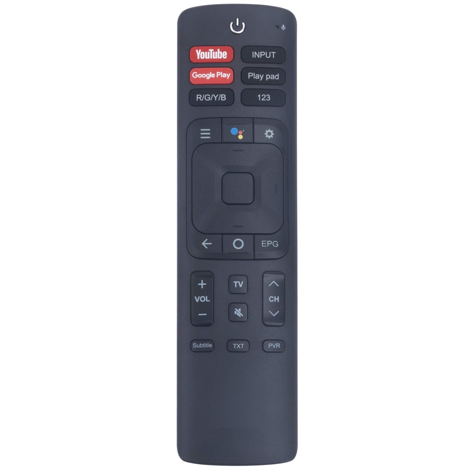 AIDITIYMIERF3F69V Replacement Remote Control Fit for Hisense VU 4K UHD Smart LCD LED TV Remote