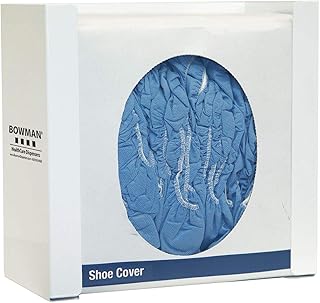 BOWMAN BB-034 Bouffant Cap or Shoe Cover Dispenser, 10.00