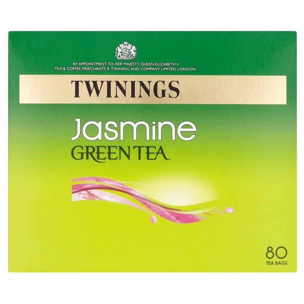 Twinings Zielona herbata i jaśmin 80 w opakowaniu - opakowanie 6 szt.
